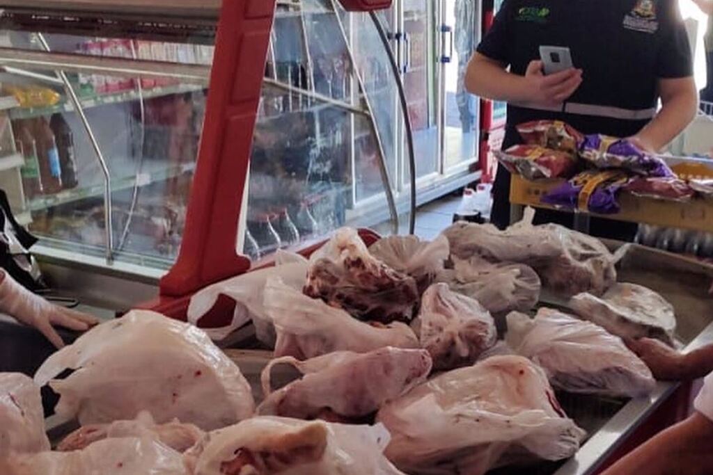 400 kg de carnes impróprias para o consumo são apreendidos em Santa Maria