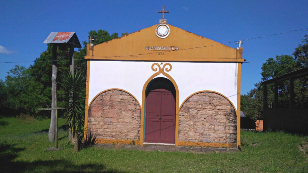 Sino missioneiro de mais de 300 anos é furtado de capela histórica de São Pedro do Sul