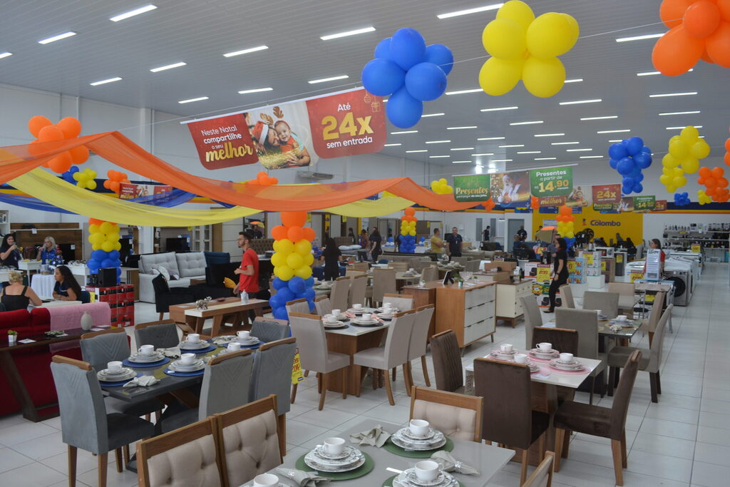 Bairro Camobi ganha ampla e moderna filial da Lojas Colombo 