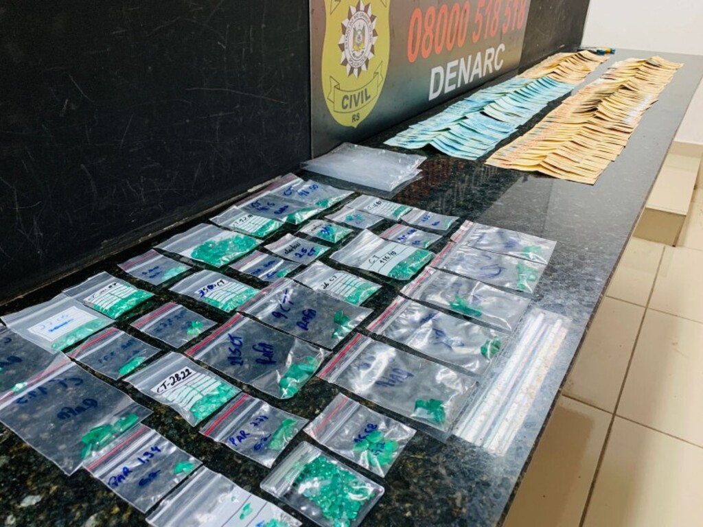 Associação para tratamento de dependentes químicos era usada para distribuir drogas no RS, diz polícia