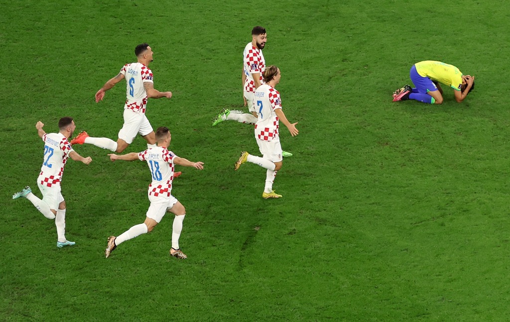 Brasil é eliminado nos pênaltis pela Croácia na Copa do Mundo de 2022