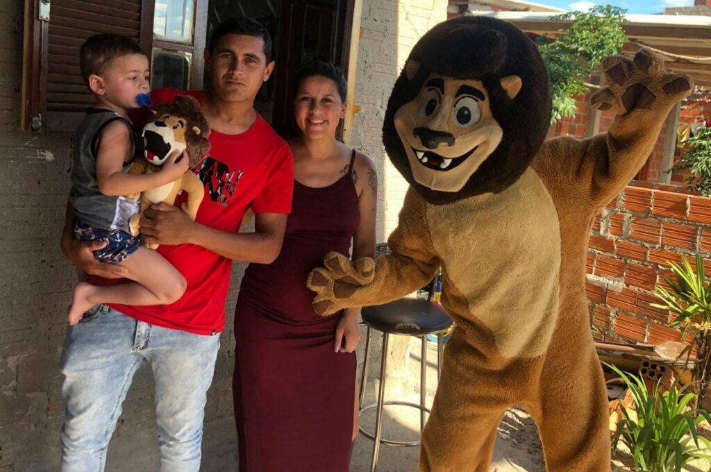 Família comemora volta de Joaquim para casa após acidente que vitimou seu avô