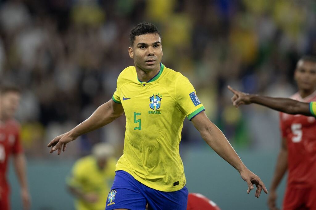 Casemiro marca e Brasil vence a Suíça por 1 a 0