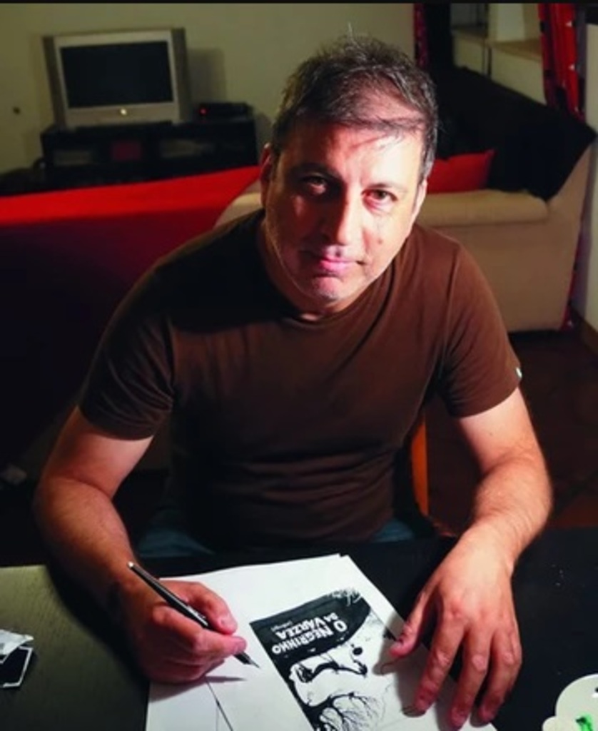 Chargista santa-mariense de coração, Elias realiza exposição em Porto Alegre