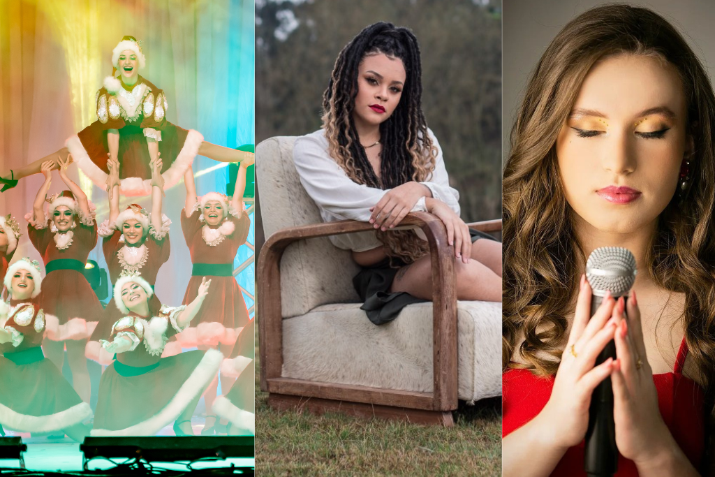 Cia Sorriso com Arte, Dida Larruscain e Manu Ferraz se apresentam na programação de Natal da CDL