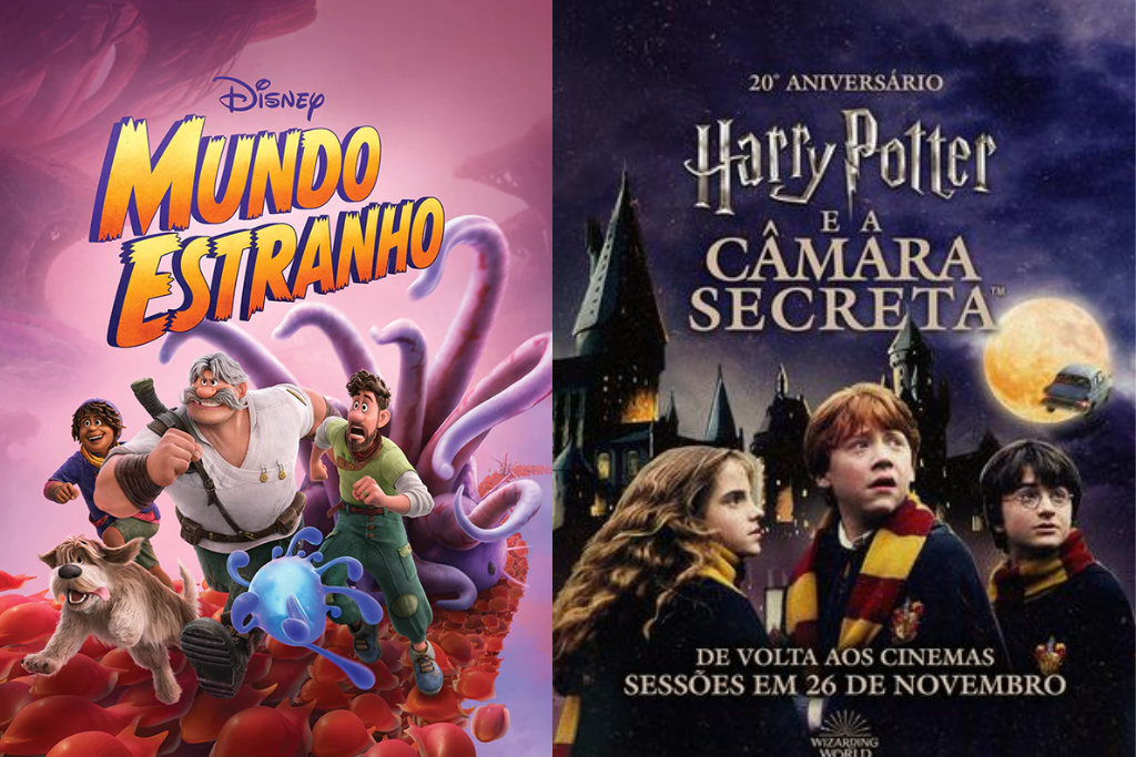 Nova animação da Disney e sessões especiais de Harry Potter chegam aos cinemas de Santa Maria