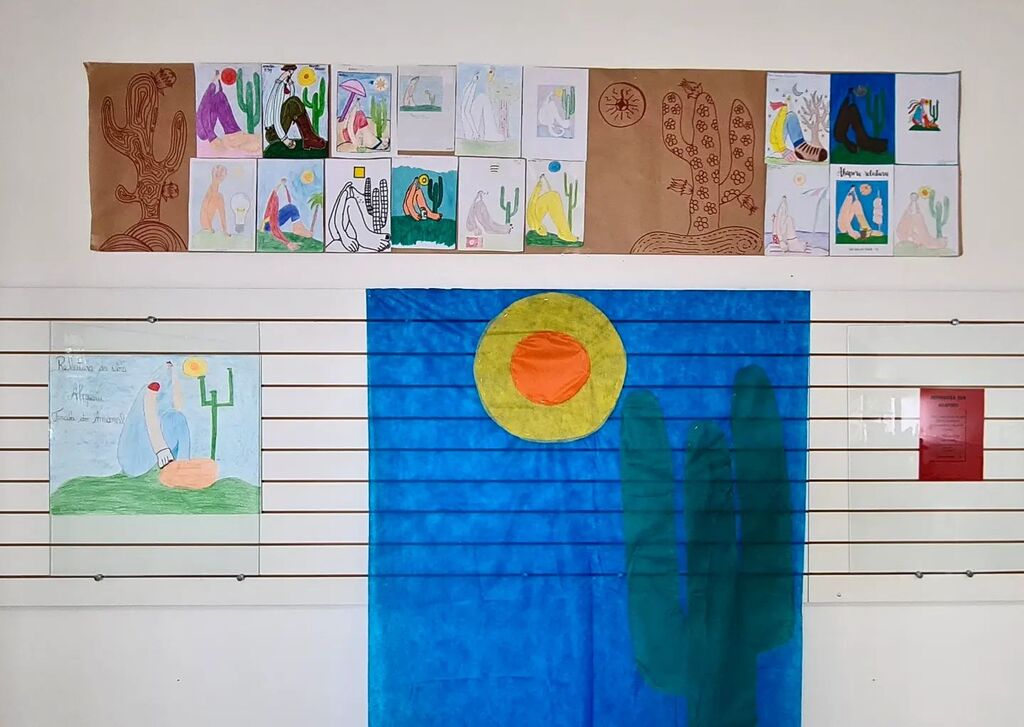 Exposição apresenta trabalhos de alunos de São Sepé sobre os 100 anos da Arte Moderna