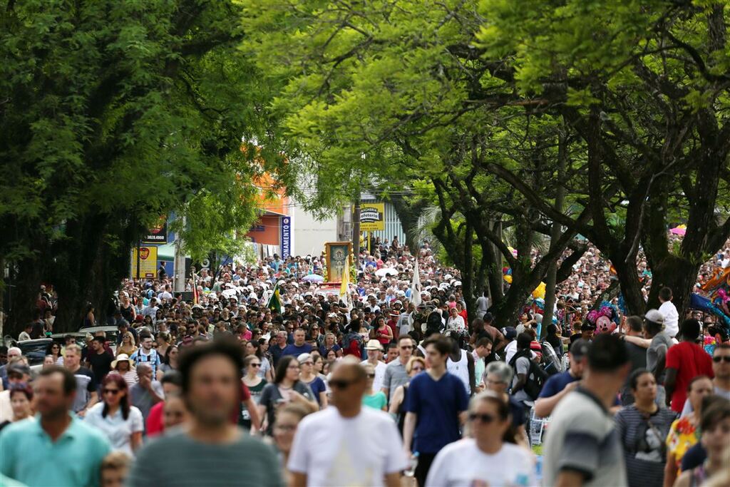 TV Diário transmite procissão da Romaria Estadual da Medianeira a partir das 8h30min
