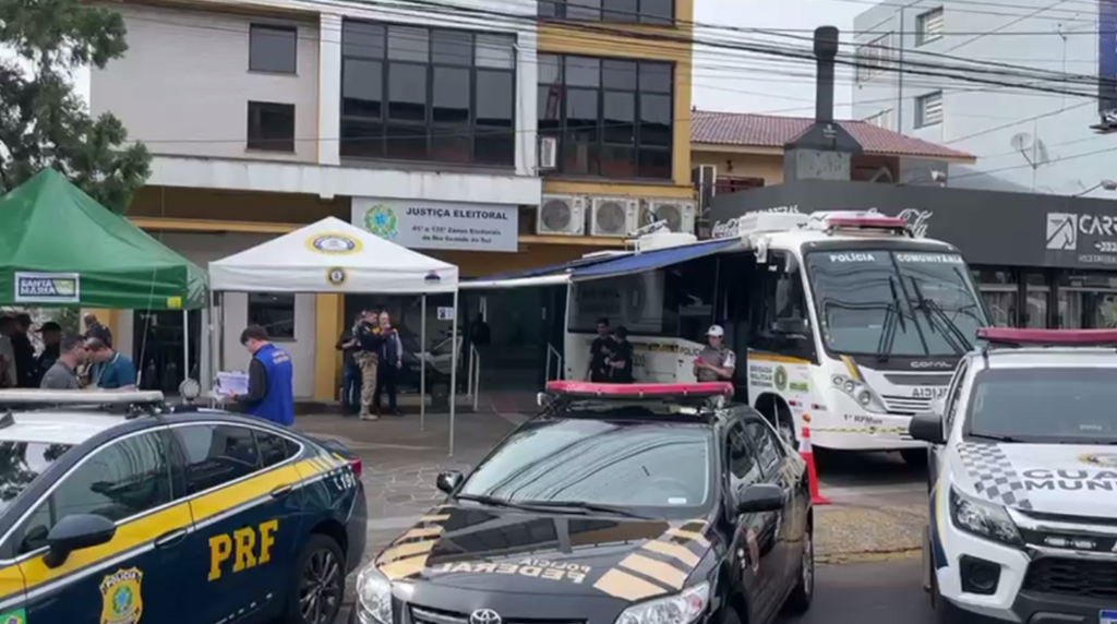 Sem registros de denúncia, Santa Maria tem início de votação tranquila