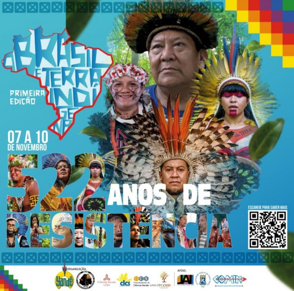 Líder indígena Davi Kopenawa Yanomami participa de evento na UFSM
