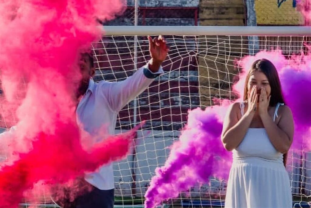 Promessa à esposa, futuro papai e “chá revelação” na Baixada: conheça Norton, o artilheiro do Inter-SM na Divisão de Acesso