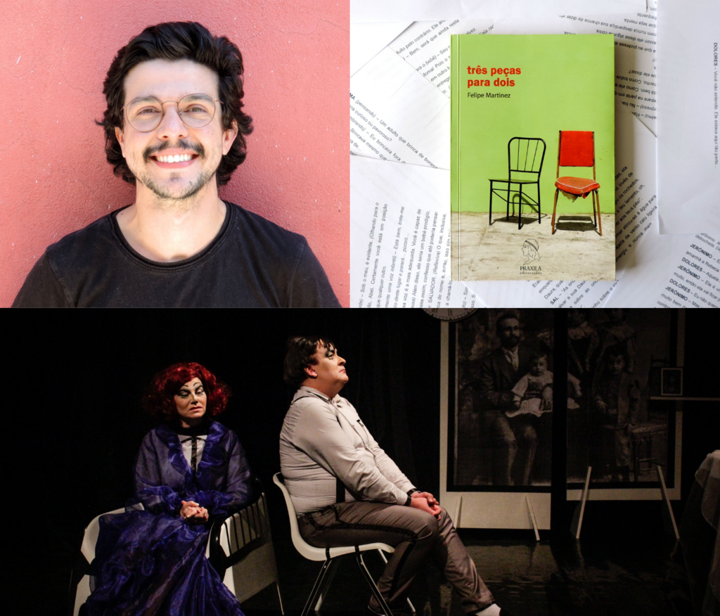 Fotos: Divulgação e Anderson Martins - Felipe Martinez é autor de 