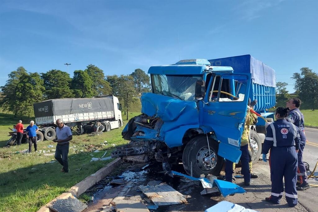 Homem fica ferido em acidente na BR-392 em São Sepé