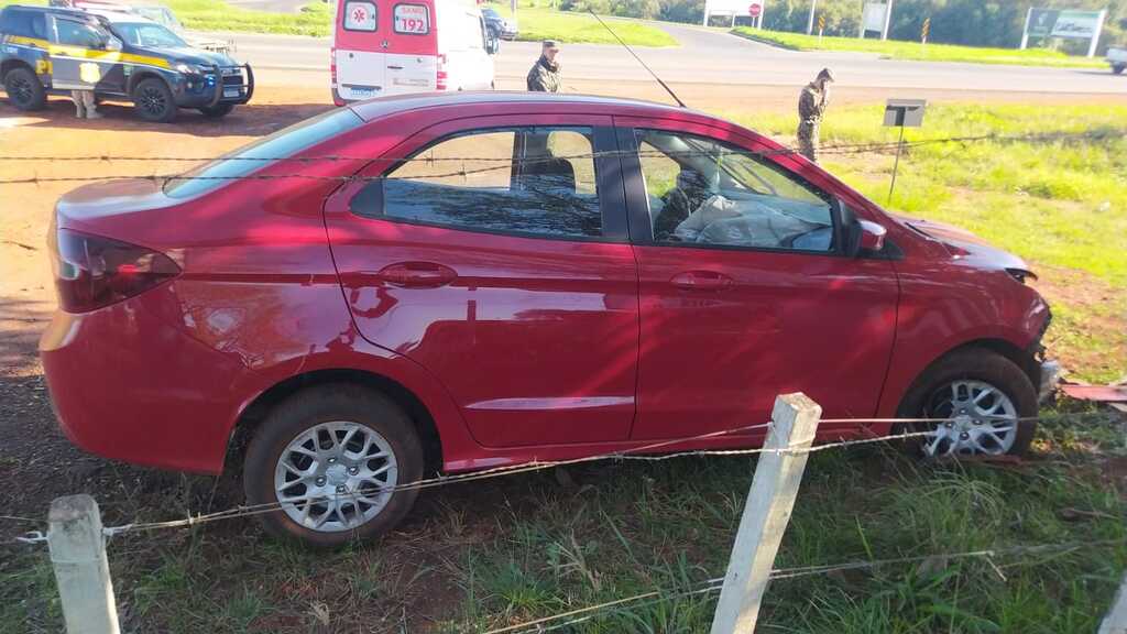 título imagem Motorista morre ao colidir contra pórtico do Exército na BR-158 em Cruz Alta