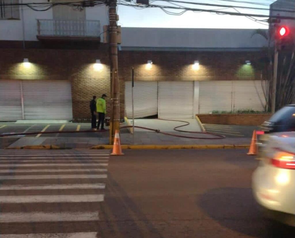 Supermercado tem princípio de incêndio neste domingo em Santa Maria