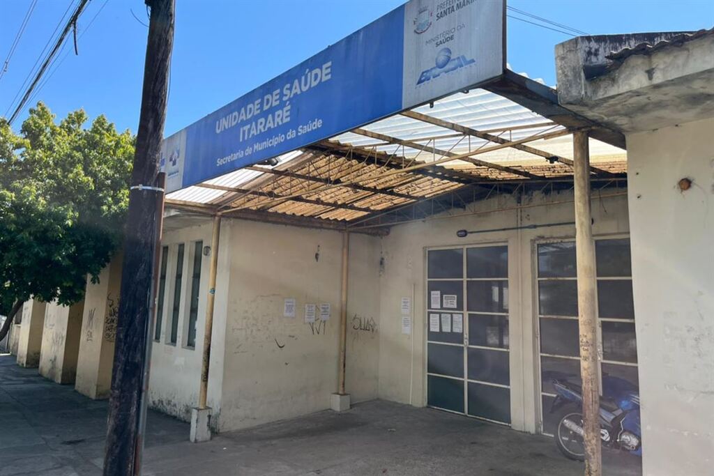 Hidrômetro é furtado de unidade em saúde em Santa Maria