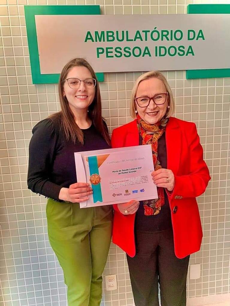 Rede Bem Cuidar: UBS de Pinhal Grande recebe certificado de selo bronze