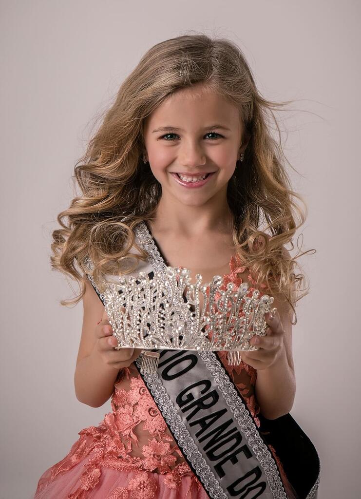 Santa-mariense de 6 anos representará o Estado no Mini Miss Brasil