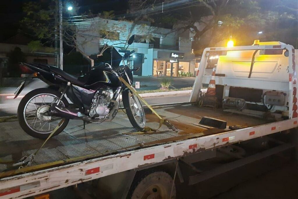 Jovem é preso após furtar motocicleta em Santa Maria
