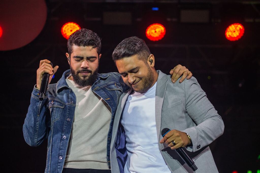 Confira como foi o show de Henrique e Juliano em Santa Maria