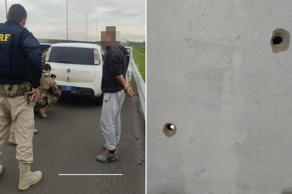 Criminosos se passam por PMs, invadem casa e disparam contra duas pessoas em São Vicente do Sul