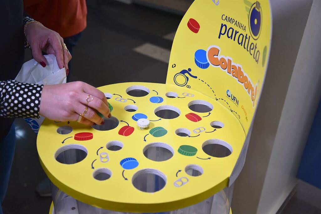 UFN é ponto de coleta de tampinhas e lacres para a Campanha Paratleta