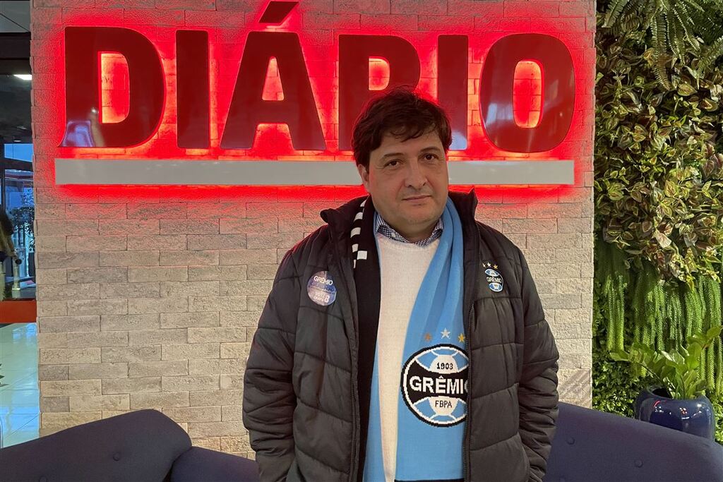 Candidato à presidência do Grêmio visita o Diário