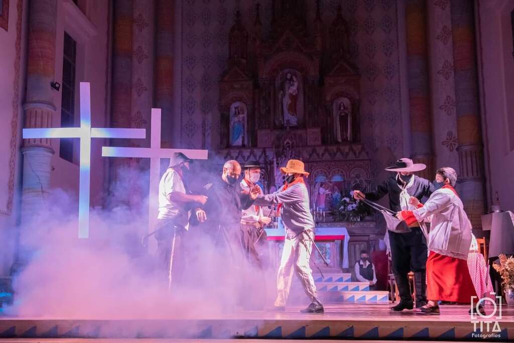 Espetáculo A Saga dos Mártires da Fé tem data marcada em Dona Francisca