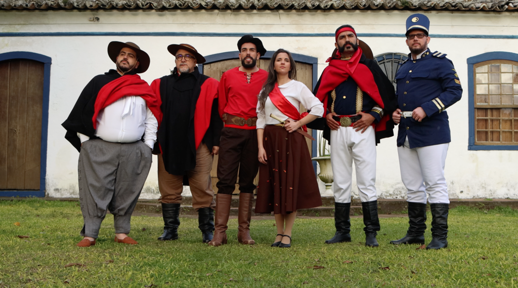 VocaPampa grava novo projeto audiovisual no mesmo cenário da minissérie “A Casa das Sete Mulheres”