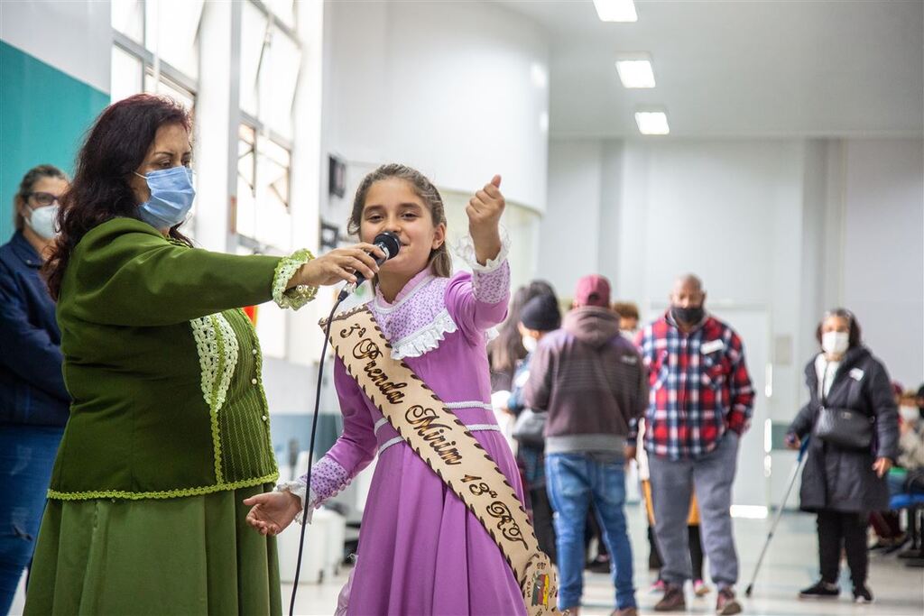 1ª Ronda Gaúcha do Husm recebe o CPF Piá do Sul para apresentação da Semana Farroupilha