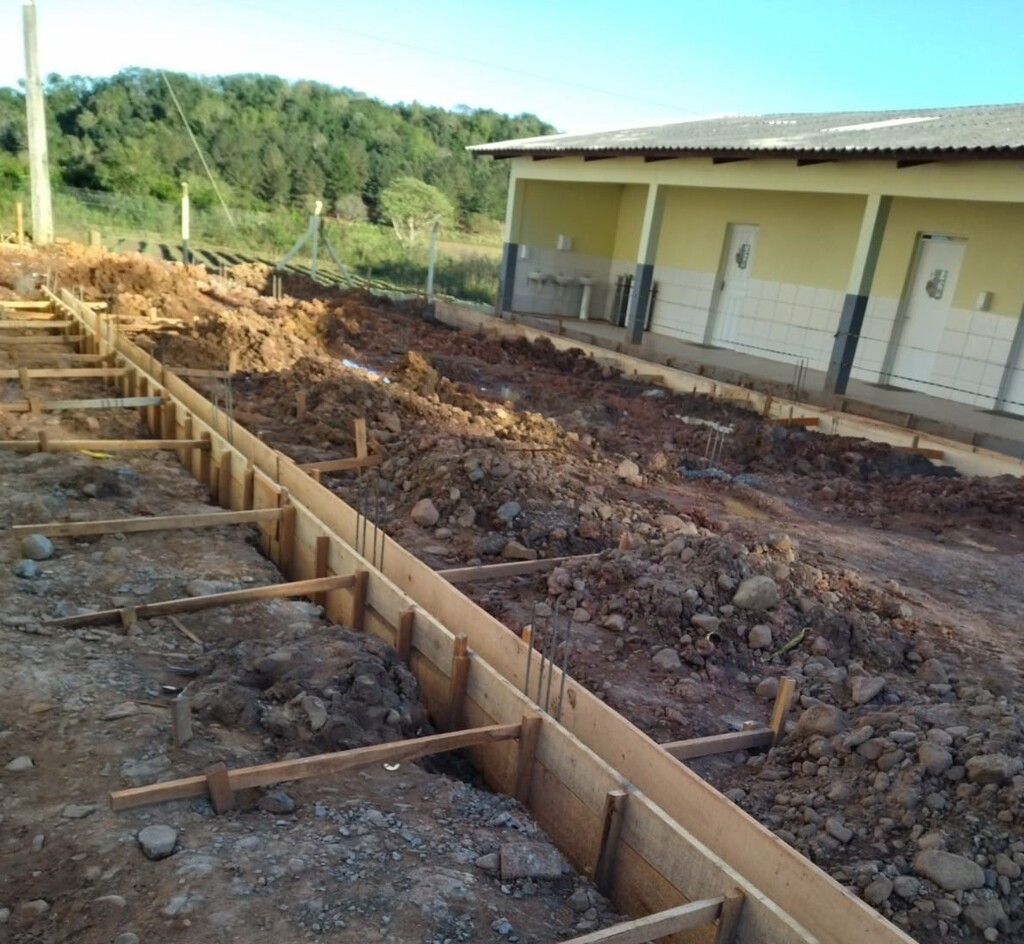 Ampliação da Escola Carlos Altermann teve início em Paraíso do Sul