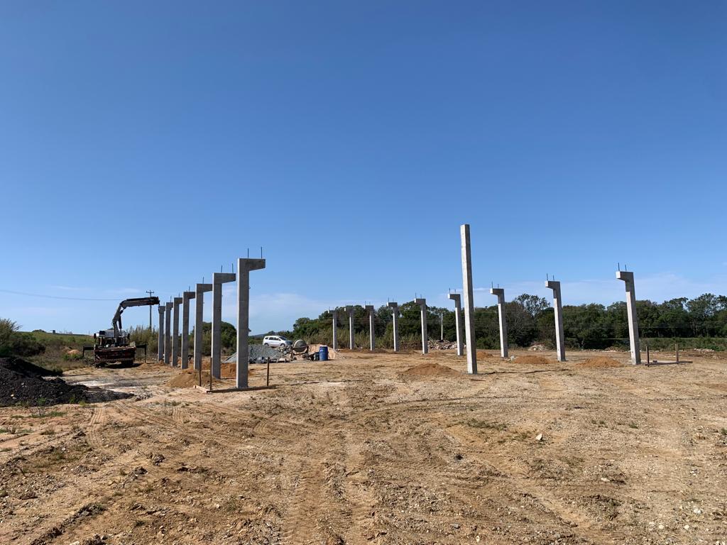 Foi dado início na obra de construção do Parque de Máquinas de Vila Nova do Sul