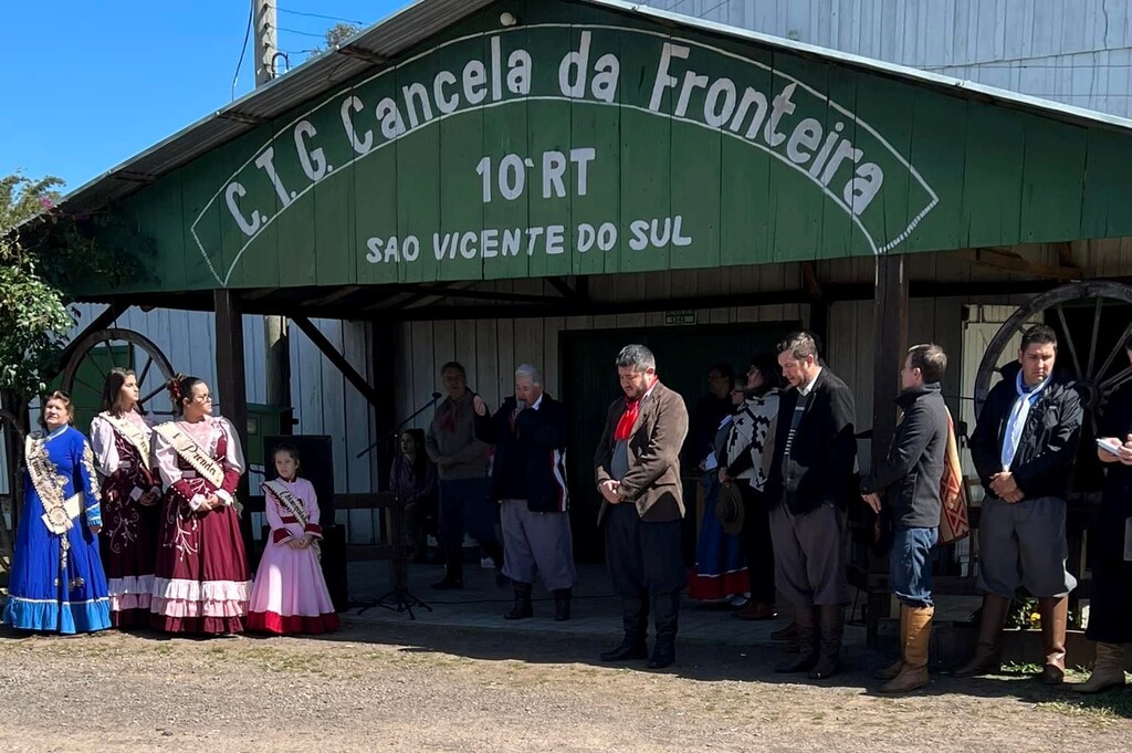 São Vicente do Sul recebe Cavalgada da Chama Crioula