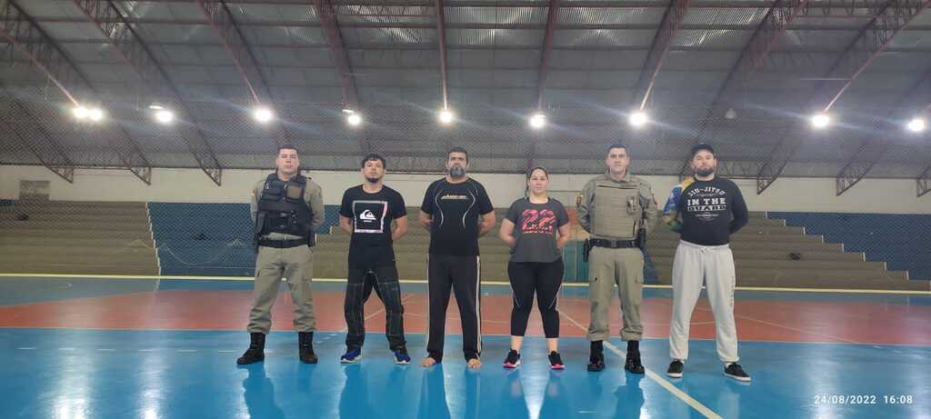 Policiais Militares de Toropi realizam treinamento de defesa pessoal policial