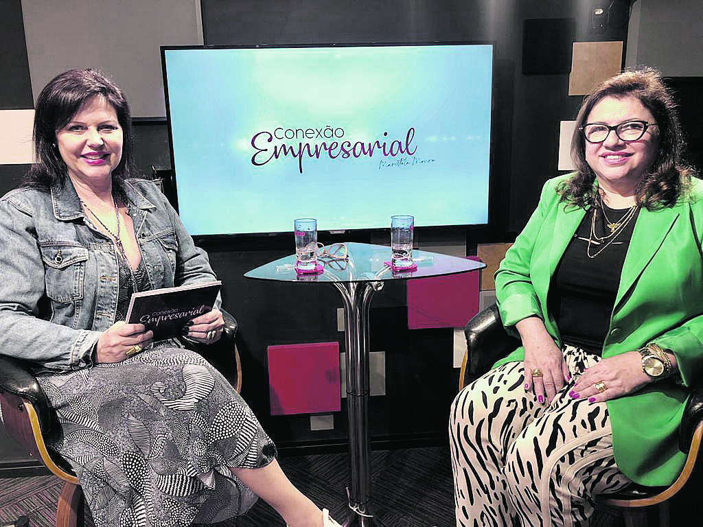 Conexão Empresarial: Maristela Moura recebe Maria Fátima Barcelos, sócia-proprietária da Rocka Confecções
