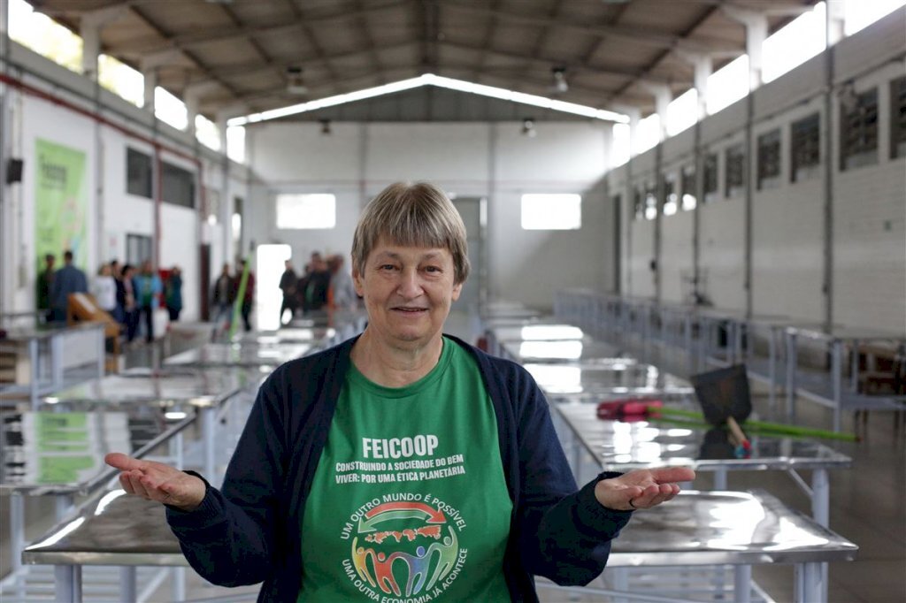 Claudemir Pereira: a Feicoop e a mentora que une adversários, a irmã Lourdes Dill