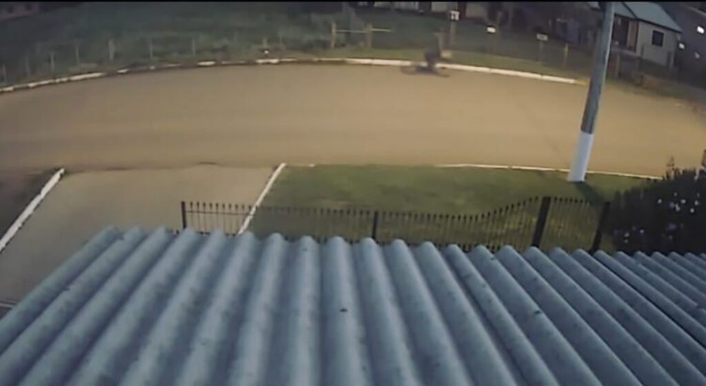 Motorista perde o controle do carro, atropela ciclista e foge