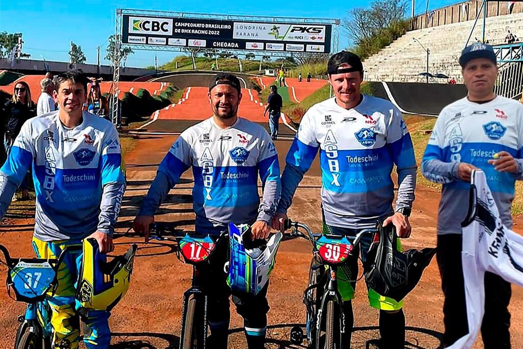 Atletas de Santa Maria marcam presença no Campeonato Brasileiro de Bicicross