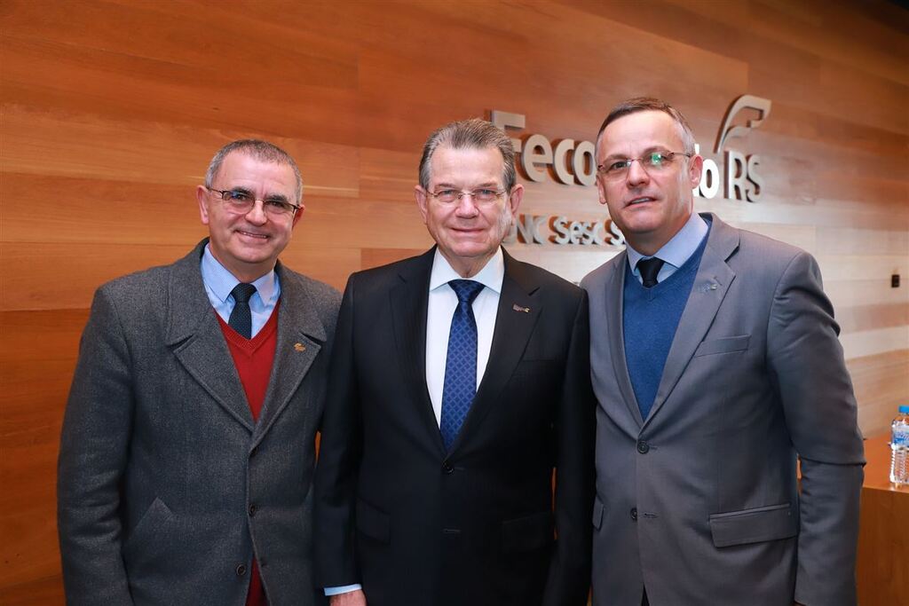 Presidente do Sindilojas de Santa Maria é empossado como vice-presidente de Comércio Varejista da Fecomércio-RS