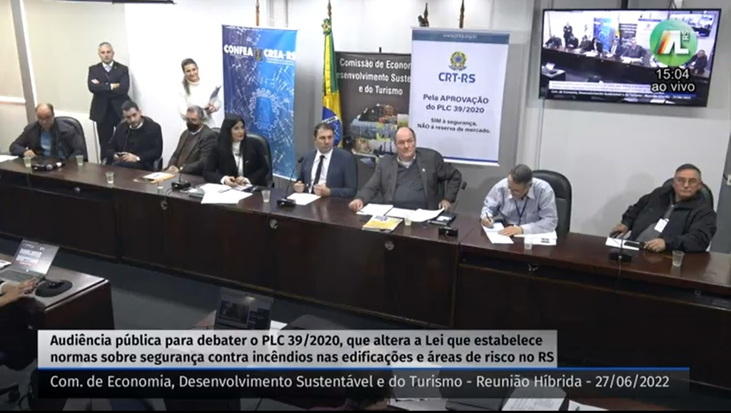 Retirada a urgência do projeto de lei que pode flexibilizar a Lei Kiss em audiência pública