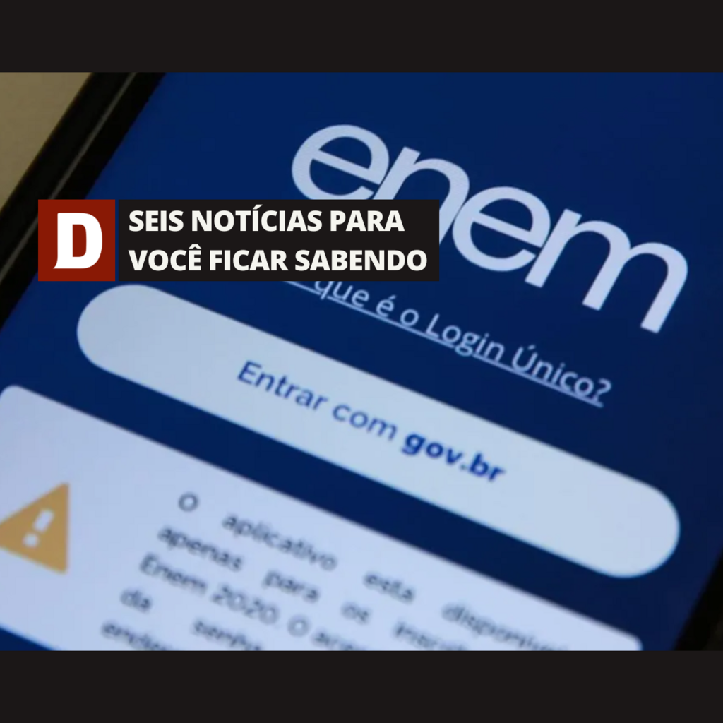 título imagem Inscrições para o Enem 2023 terminam nesta sexta-feira e outras 5 notícias