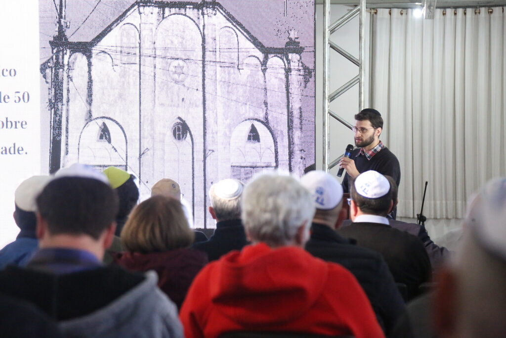 Comemorações do centenário da fundação da sociedade judaica de Santa Maria se encerram com homenagem aos antepassados