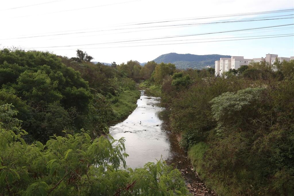 Arroio Cadena: o curso de água mais importante da cidade
