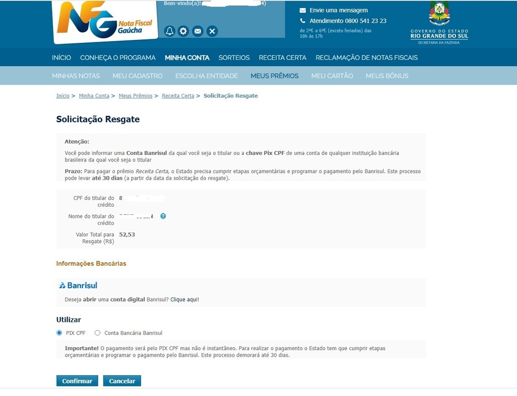 Deni Zolin: Santa-marienses podem sacar total de R$ 1,6 milhão do Receita Certa