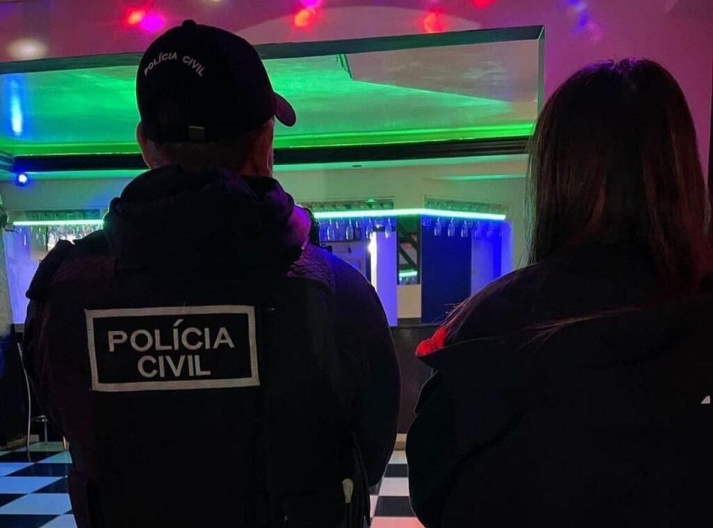 Mulher fica ferida após ser baleada pelo ex-companheiro em casa noturna de São Pedro do Sul