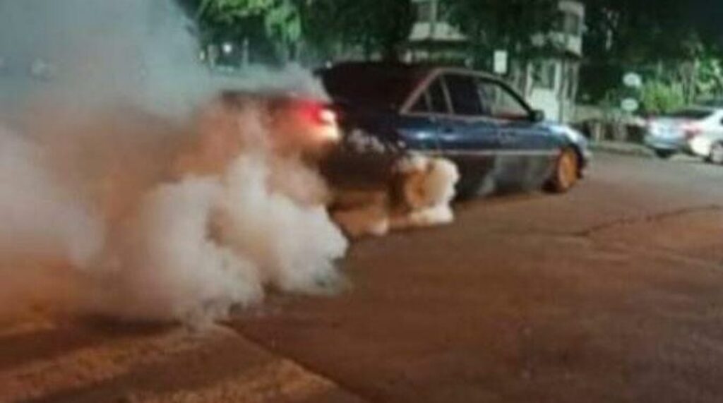 Veículos são apreendidos após realizarem manobras perigosas no centro de São Pedro do Sul