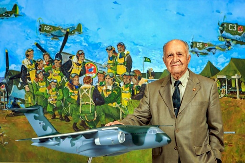 Morre Cherubim Rosa Filho, primeiro comandante da Base Aérea de Santa Maria