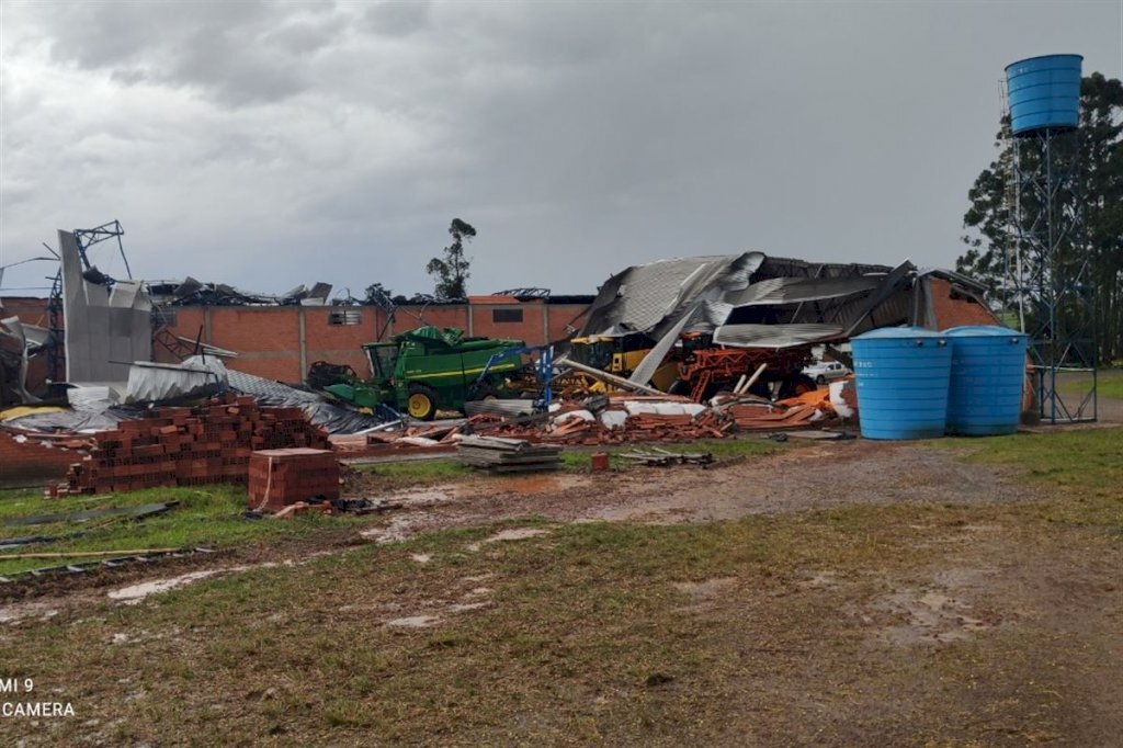 Prejuízos do temporal em Júlio de Castilhos já superam R$ 7 milhões