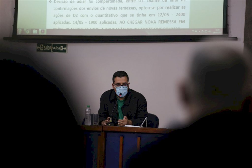 Antes da CPI da Covid-19, Câmara de Vereadores ouve secretário de Saúde