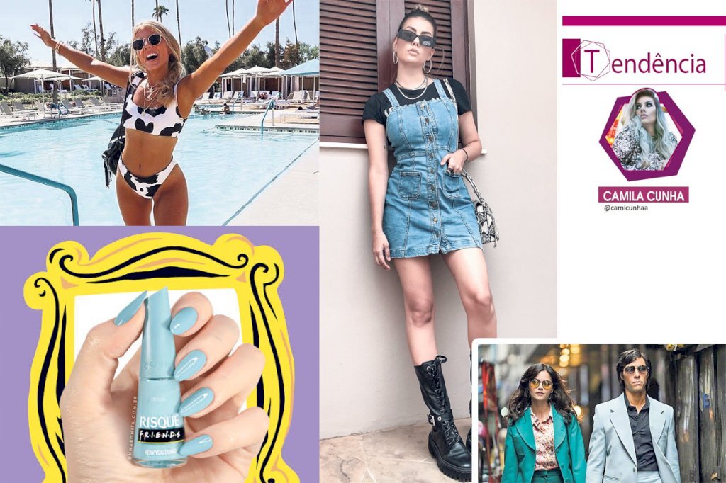 Estampa Cow Print, gin com maracujá, Netflix, esmalte de Friends e o look do dia